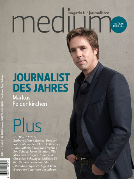 medium magazin: „Journalist des Jahres" Markus Feldenkirchen