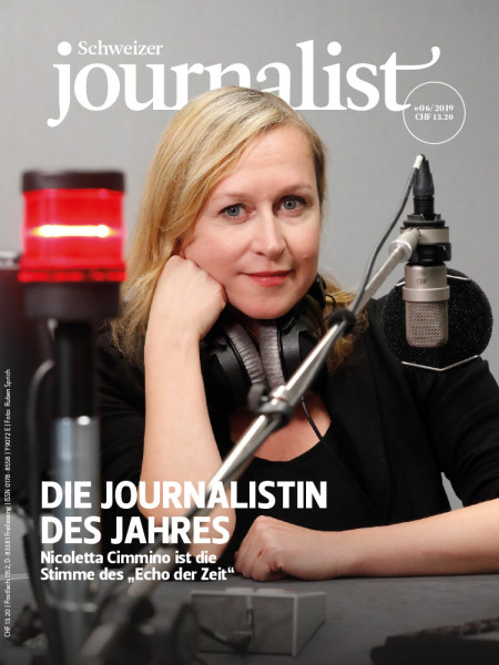 Schweizer Journalist 06/2019, Die Journalistin des Jahres