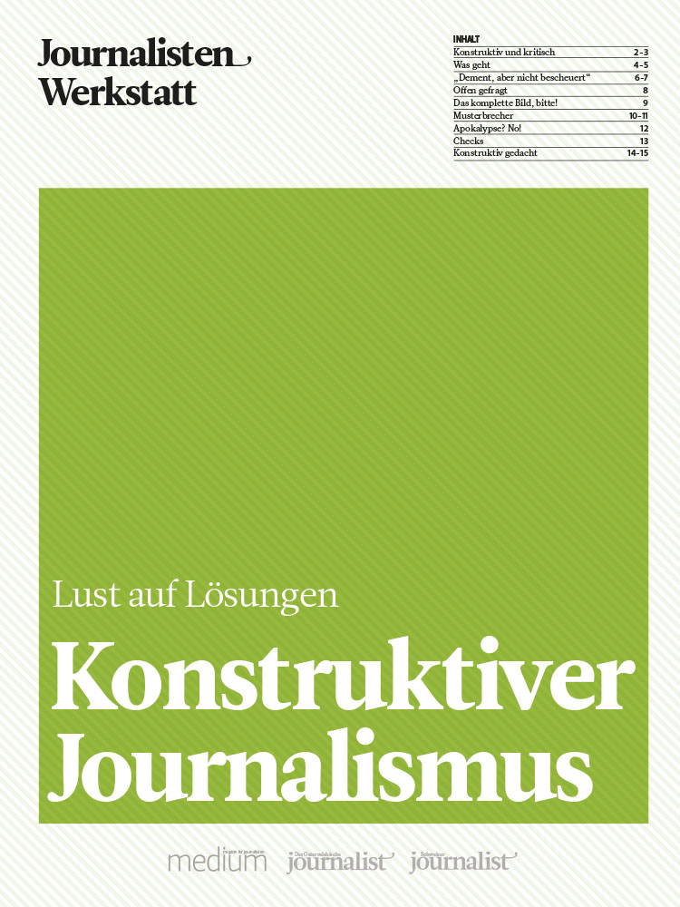 Konstruktiver Journalismus | Oberauer Shop