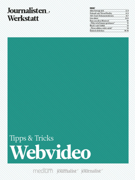 Webvideo: Tipps & Tricks, Journalisten Werkstatt, Max Boenke