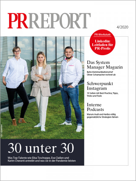 PR Report 04/2020, 30 unter 30