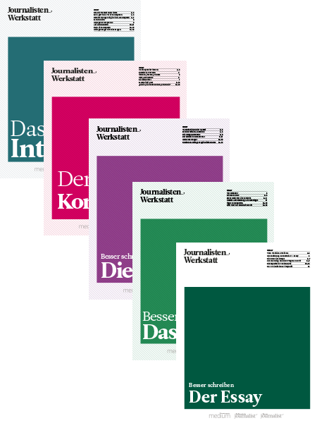 Journalisten Werkstatt Paket: Besser schreiben 1