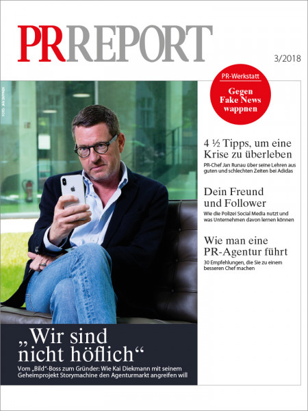 PR Report, Gründer Kai Diekmann
