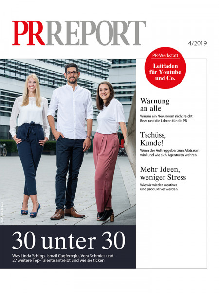 PR Report, 30 unter 30