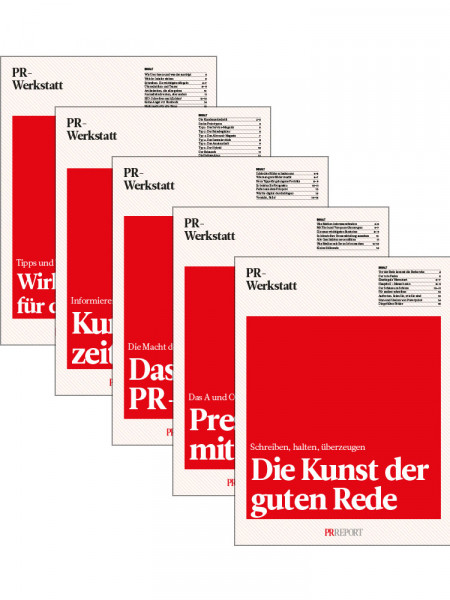 PR-Werkstatt Paket 1 - Leitfaden für PR