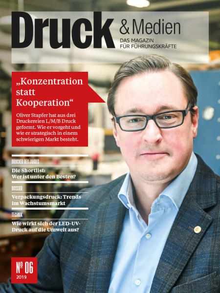 Druck & Medien, 2019#06, Konzentration statt Kooperation