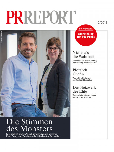 PR-Report: „Wir wissen, dass das bislang zu wenig war“ Facebook steckt in der schwersten Krise seiner Geschichte. Ausführlich reden die beiden deutschen Sprecher Tina Kulow und Klaus Gorny über Fehler und Lehren.