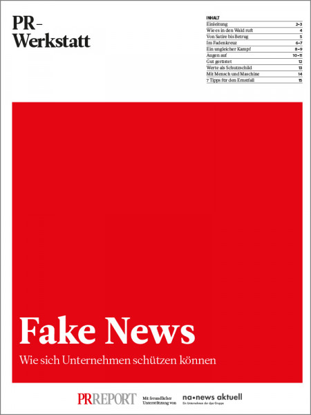 Fake News: Wie sich Unternehmen schützen können, PR-Werkstatt, Christiane Schulz