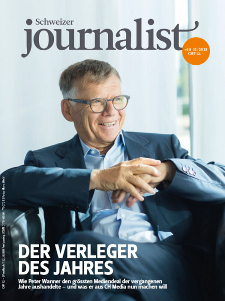 Schweizer Journalist: Der Verleger des Jahres Wie Peter Wanner den grössten Mediendeal der vergangenen Jahre aushandelte