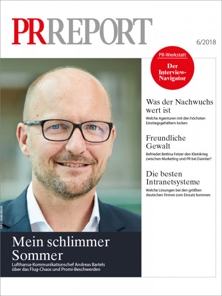 PR Report, Lufthansa-Kommunikationschef Andreas Bartels