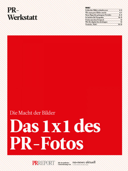 Das 1x1 des PR-Fotos: Die Macht der Bilder, PR-Werkstatt, Sabina Paries