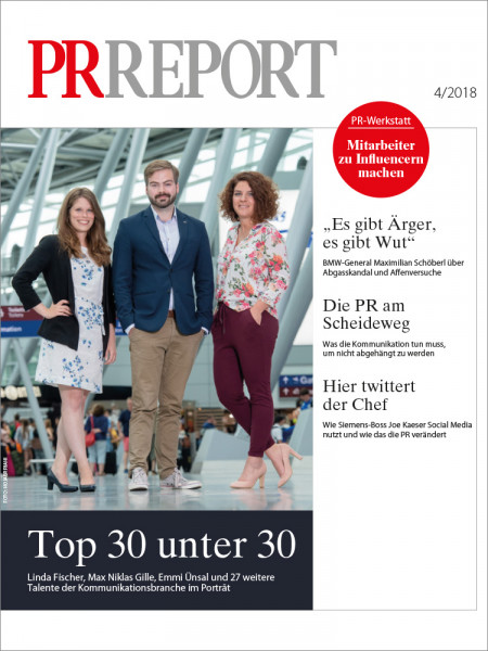 PR Report, Top 30 unter 30