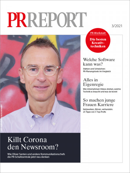 PR Report 03/2021, Killt Corona den Newsroom?