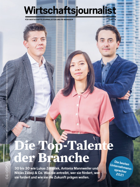 Wirtschaftsjournalist 04+05/2021: Die Top-Talente der Branche